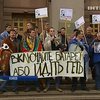 Под КГГА требовали включить киевлянам отопление