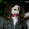 В Британии провели 5-километровый забег "Спасение от зомби"
