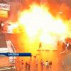 На митинге в Бразилии взорвался автомобиль