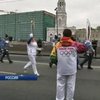 Олимпийский огонь четыре раза погас в Москве