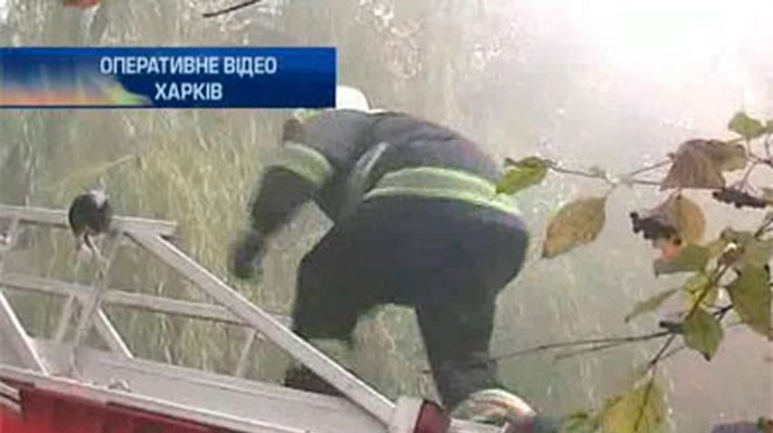 В Харькове горело предприятие товарищества глухих
