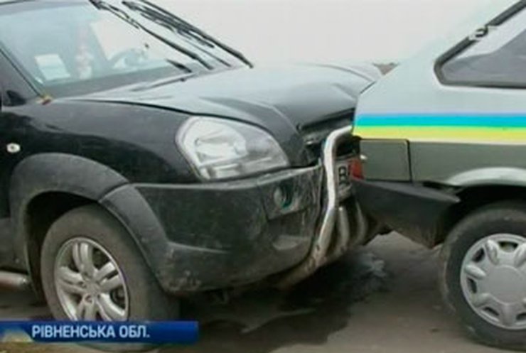 На Ривненщине гаишники в погоне задержали автовора