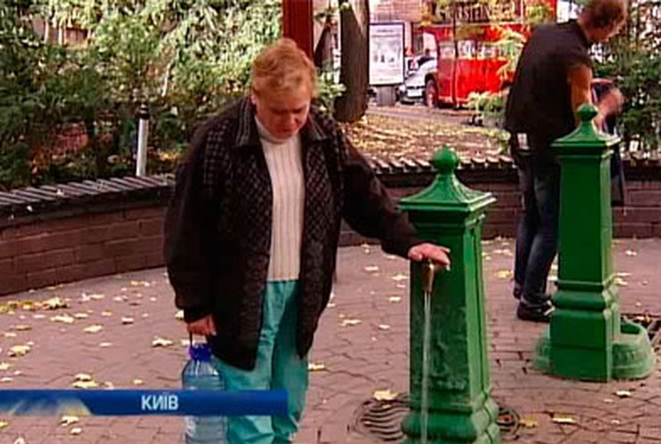 Проверка показала, что вода в киевских бюветах чистая