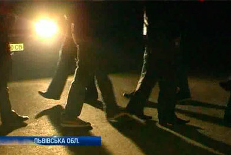 На Львовщине протестующие перекрыли дорогу
