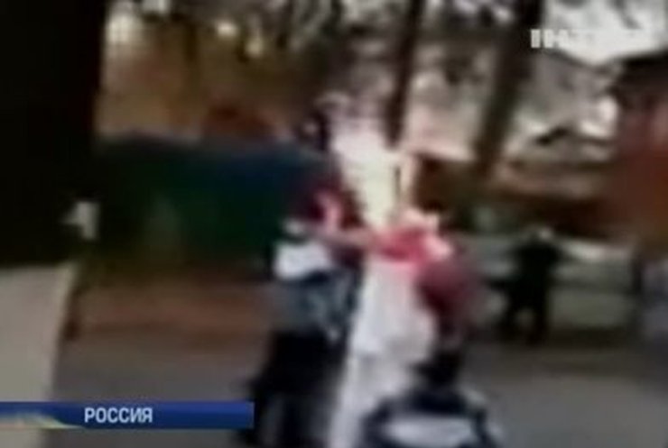 При передаче эстафеты взорвался олимпийский факел