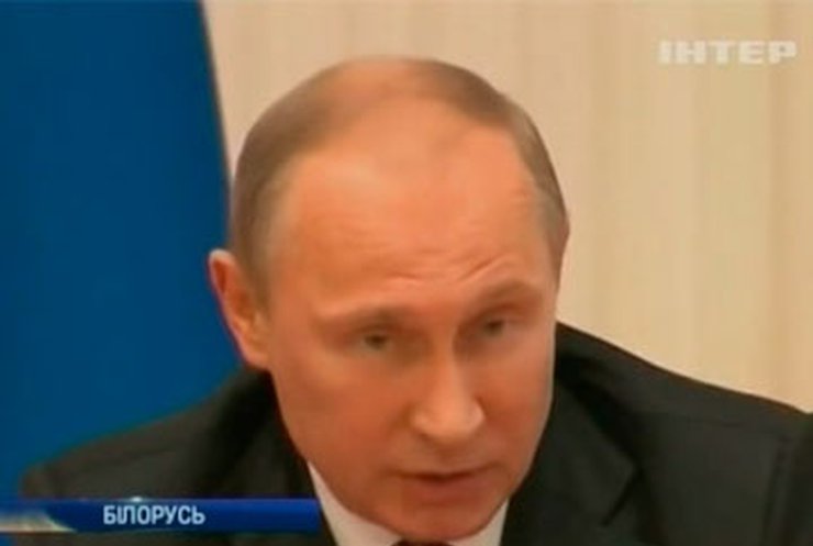 Путин заявил, что Украина должна идти или в ЕС, или в ТС