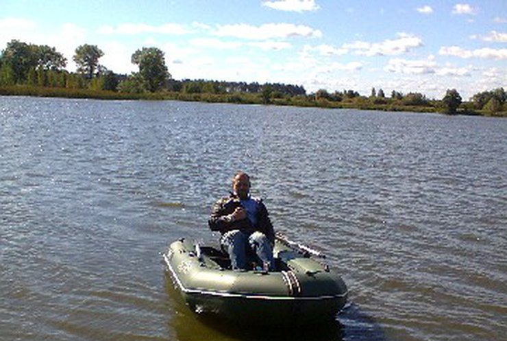 Украинские изобретатели создали лодку на педалях