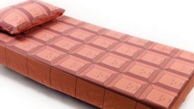 Австралийские дизайнеры предложили спать на кровати в виде шоколадки