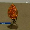 В Гонконге представили оранжевый бриллиант