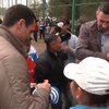 Братья Кличко посетили родной город в Казахстане