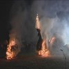 В Литве прошел традиционный праздник сжигания соломенных фигур
