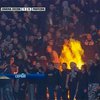 Сербские фанаты чуть не сожгли стадион