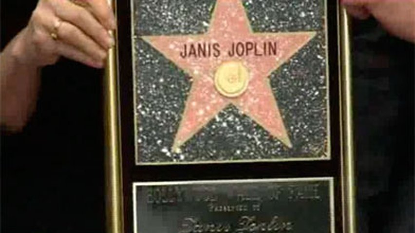 На голливудской Аллее славы появилась звезда Дженис Джоплин