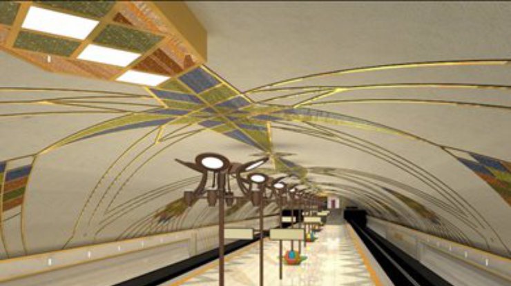 Янукович открыл новую станцию столичного метро "Теремки"