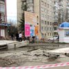 В Тернополе средь бела дня украли автобусную остановку