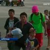 Тысячи пострадавших от тайфуна "Хайян" филиппинцев эвакуировали в транзитный центр