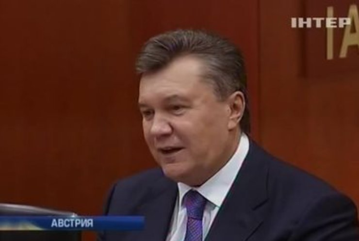 Президент Украины завершил свой австрийский визит