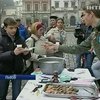 Во Львове приготовили еду времен Голодомора