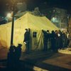 Львовяне превращают "евромайдан" в палаточный городок