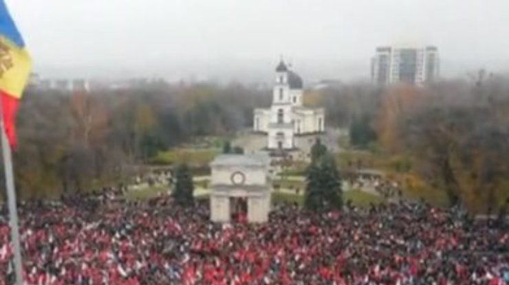 В Молдове протестуют против Ассоциации с ЕС