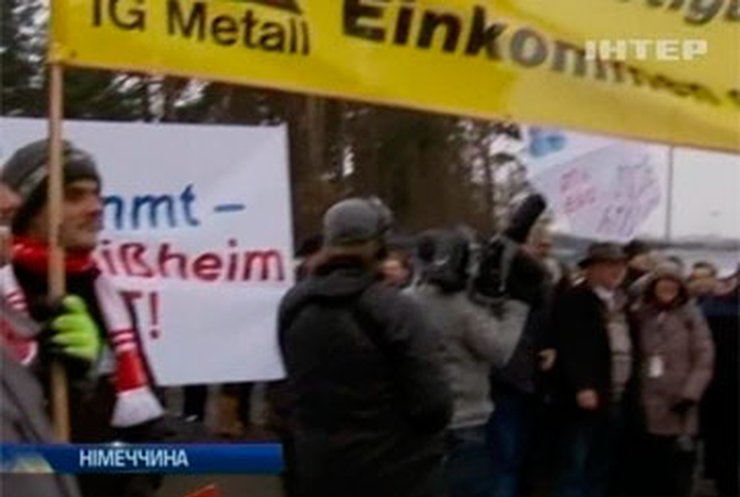 Германию накрыла волна протестов из-за увольнений в аэрокосмической отрасли