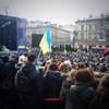 Львовяне едут в центр города из-за слухов о разгоне Евромайдана