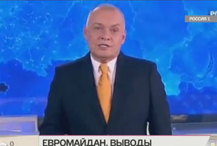 Российское ТВ о Евромайдане: "Месть шведов за Полтаву"