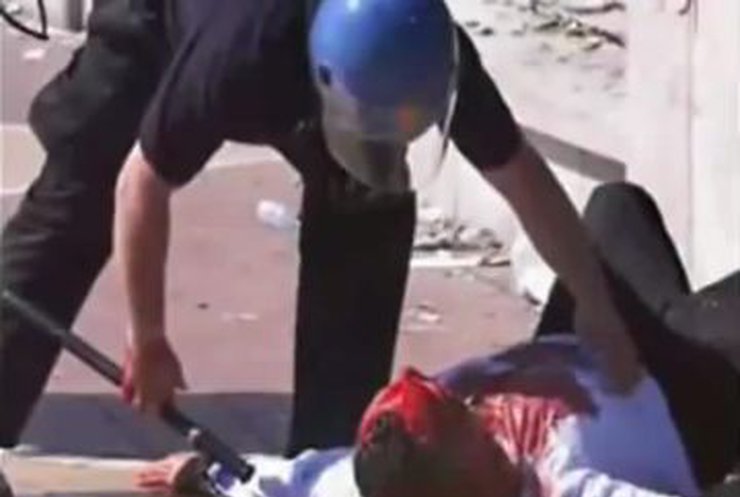 Противники "евромайдана" выпустили ролик о жестокости европейской полиции