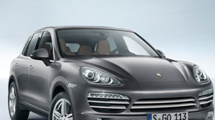 Porsche представила "платиновый" Cayenne