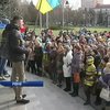 Ривненские студенты взяли в осаду здание облсовета