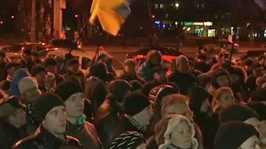 Запорожские активисты объявили о начале бессрочного митинга