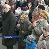 На тернопольском майдане в основном митингуют дети и пенсионеры
