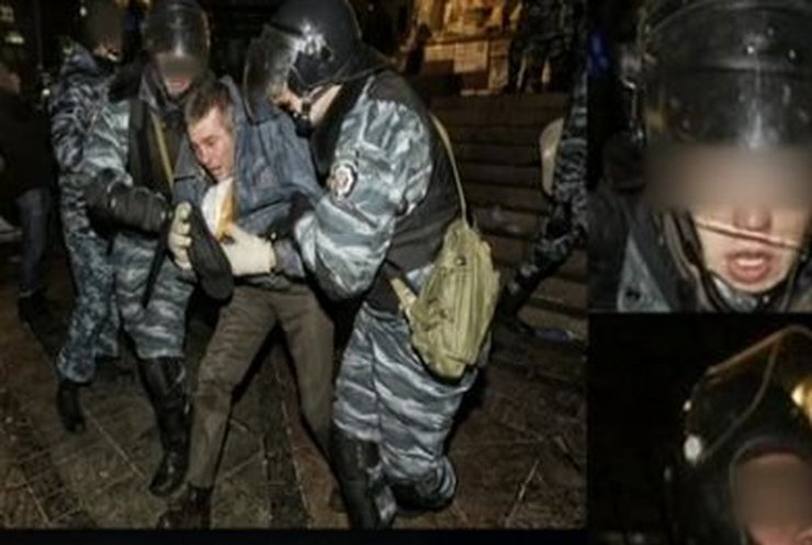 Активисты начали выкладывать фото жестоких "беркутовцев" в Сеть