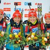 Украинки выиграли эстафету на этапе Кубка мира по биатлону
