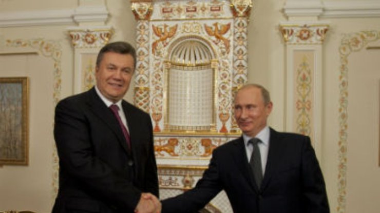 Янукович и Путин в Сочи не обсуждали присоединение к ТС, - пресс-служба президента Украины