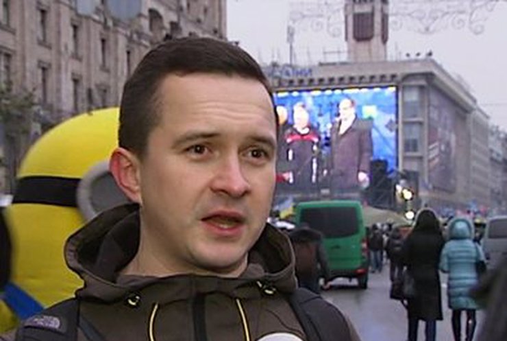 Российские правые приехали в Киев, чтобы воочию увидеть Майдан