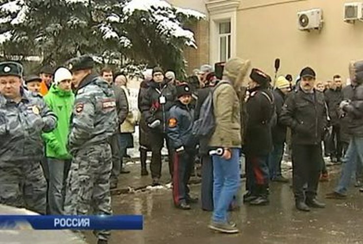 В Москве прошла вторая за неделю акция в поддержку украинского Евромайдана