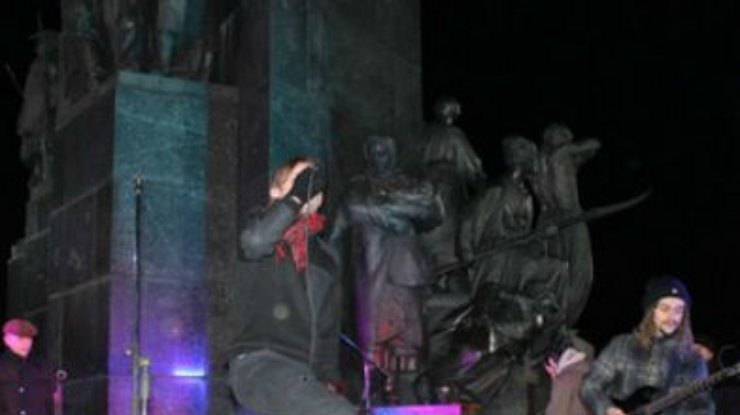 В Харькове прошел рок-концерт в поддержку киевского Евромайдана