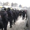 Бойцы "Беркута" и ВВ отступили с Майдана