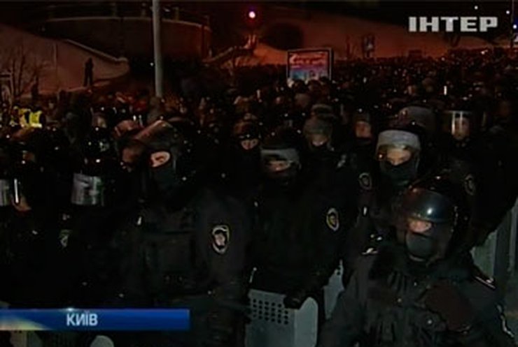 Сегодня ночью "Беркут" штурмовал Майдан