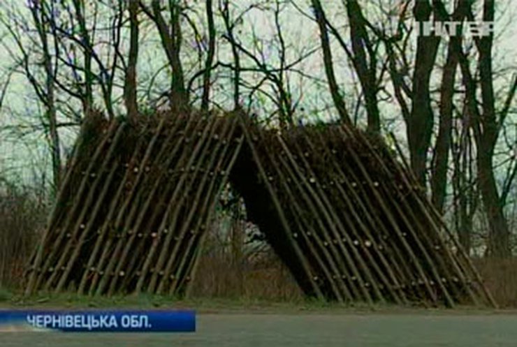 Буковинские дороги защитят от снежных заносов деревянными изгородями