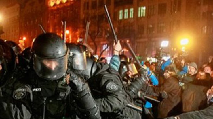В МВД признали,что при разгоне Евромайдана 30 ноября "Беркут" нарушил закон