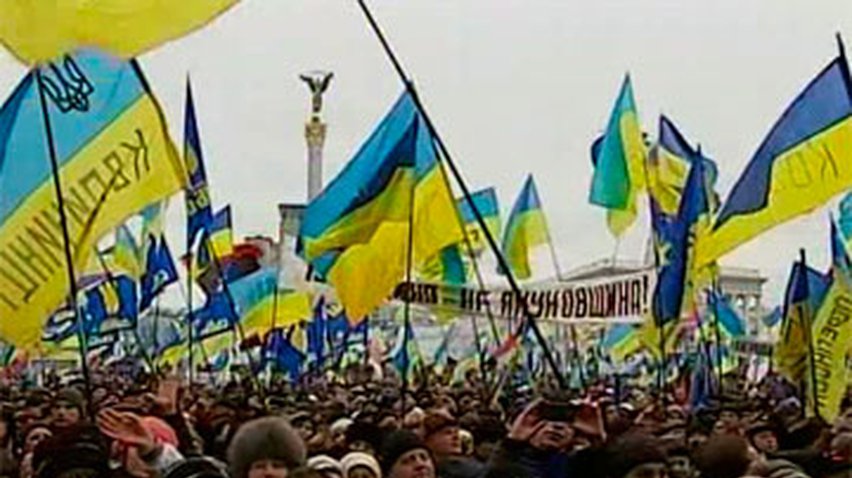 Участники Майдана поддержали две резолюции оппозиции