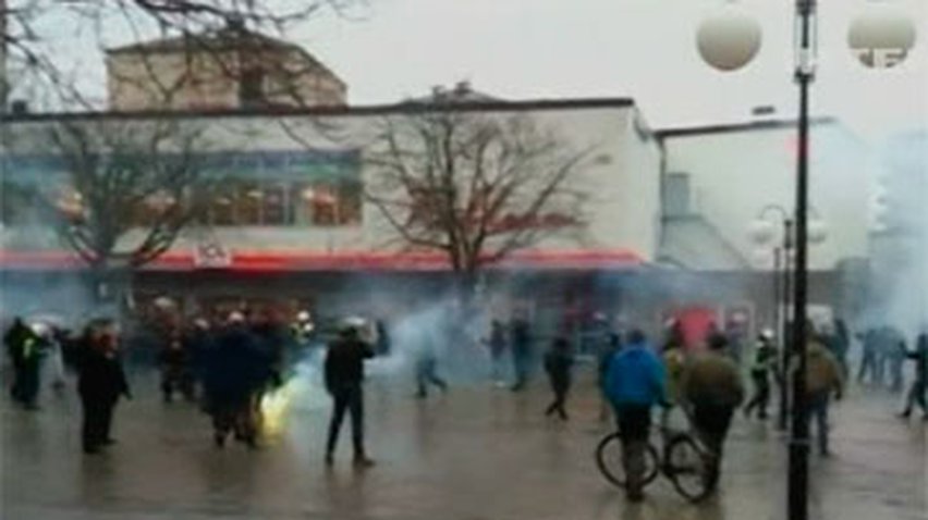 В Швеции правые избили участников антирасистского митинга
