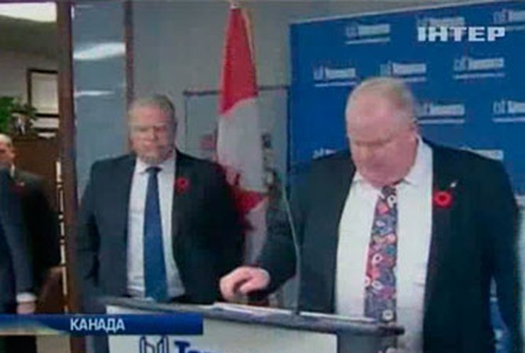 Скандальный мэр Торонто извинился перед журналистом