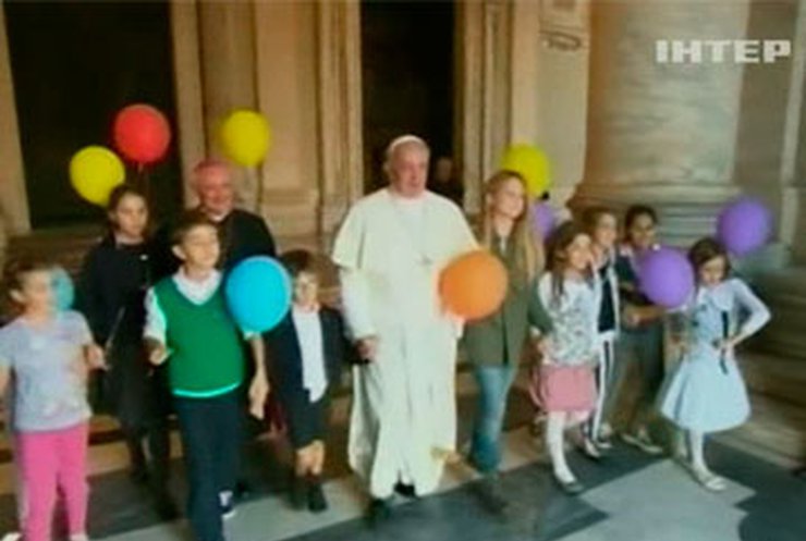 Папа римский отпраздновал свой 77 день рождения