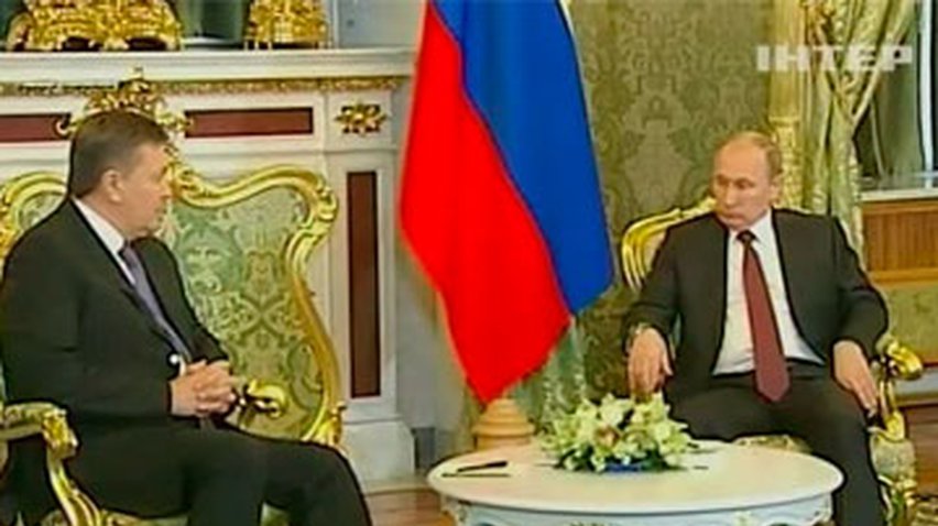 Янукович и Путин договорились об изменении газовых контрактов