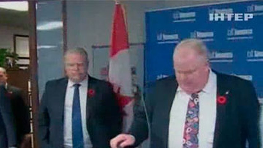Скандальный мэр Торонто извинился перед журналистом