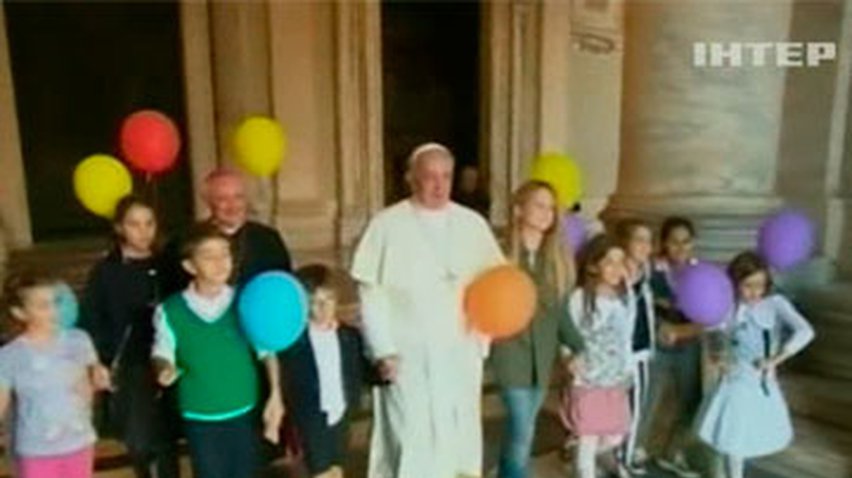 Папа римский отпраздновал свой 77 день рождения