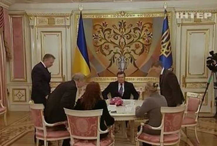 Президент Украины встретился с чиновниками из ПАСЕ